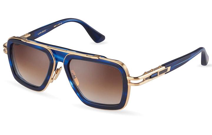 Dita Men's Lxn Evo Sunglasses Blue Gold JBS219460 USA